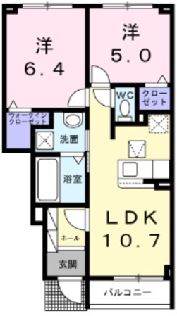 糸久レジデンス龍野 弐番館の物件間取画像